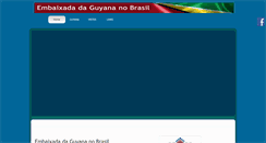 Desktop Screenshot of embguyana.org.br